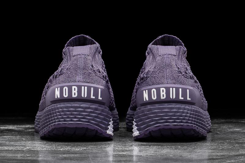 Women's Nobull Nightshade Knit Running Shoes Purple | SG M2656Q